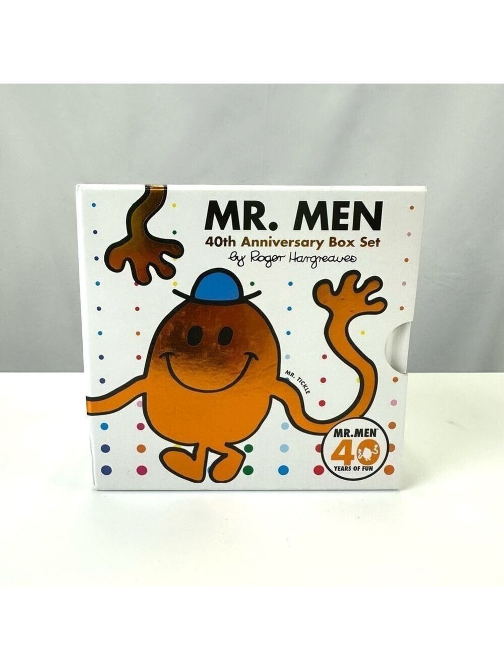 Mr Men 10 hardcover book set 40th Anniversary Boxed set